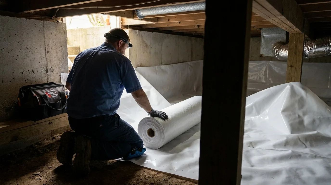 Crawl Space Encapsulation in Gulfport